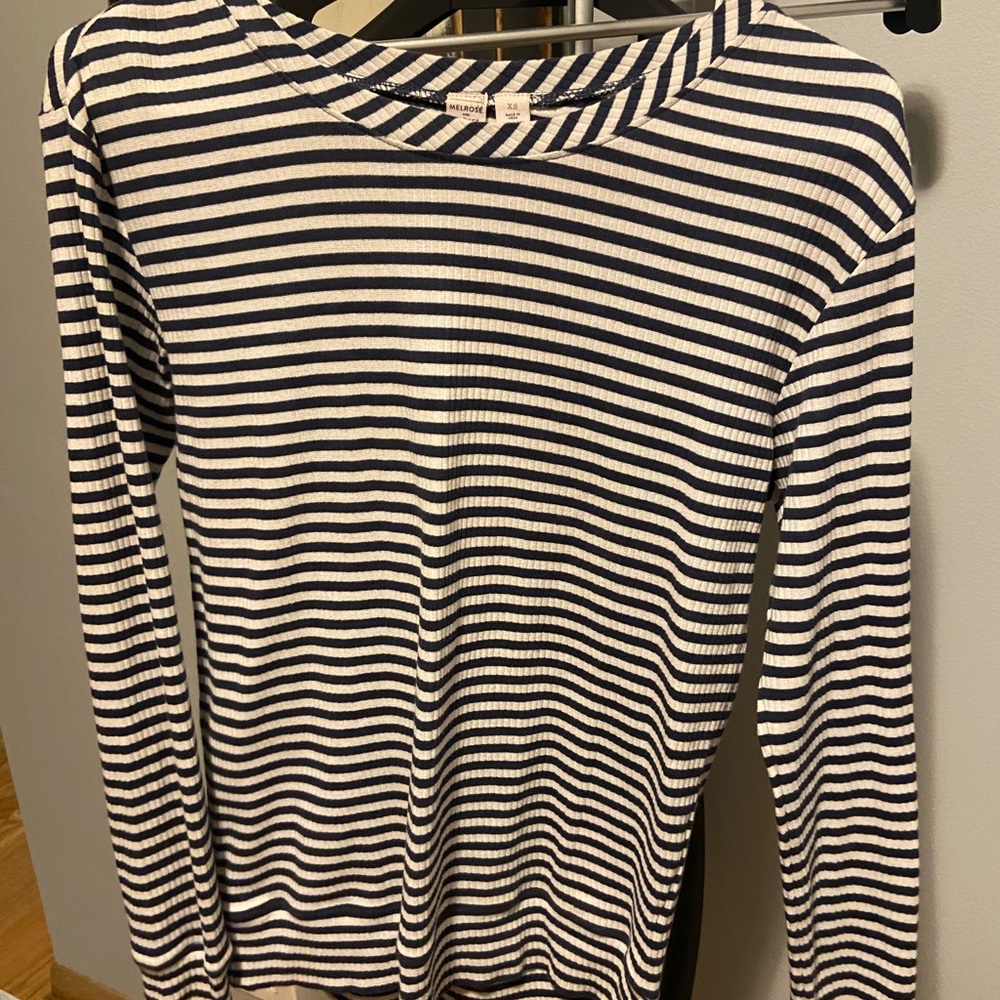Striped Long Sleeve Top